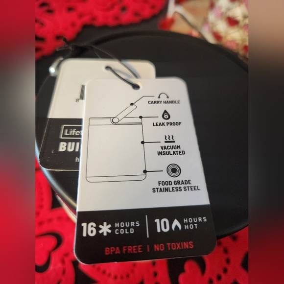 Hydrapeak- Skull/Floral Design 32oz Food Jar - Picture 8 of 9